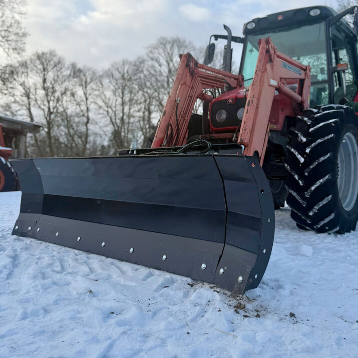 Sneskraber 2,5 m, boltet Trimabeslag