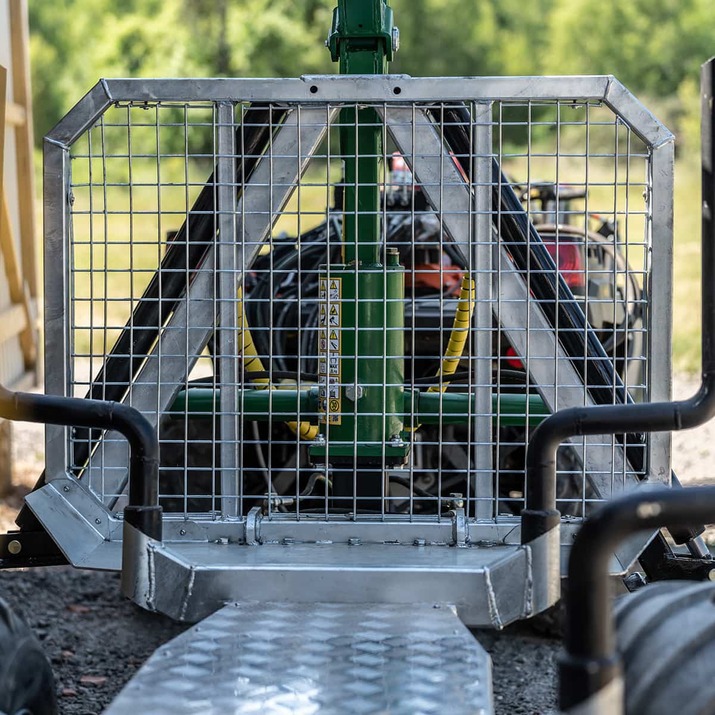 Skovvogn ATV 3 ton, med kran 4,2 m