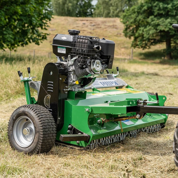 Slagleklipper ATV med bagklap, 1,2 m, Briggs and Stratton 13,5 hk