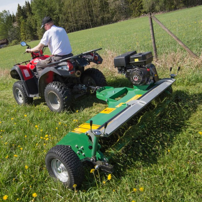 ATV-klipper med låg og elstart, 1,5 m, 18 hk