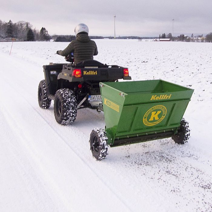 Saltspreder ATV 1,0 m, med omrøring