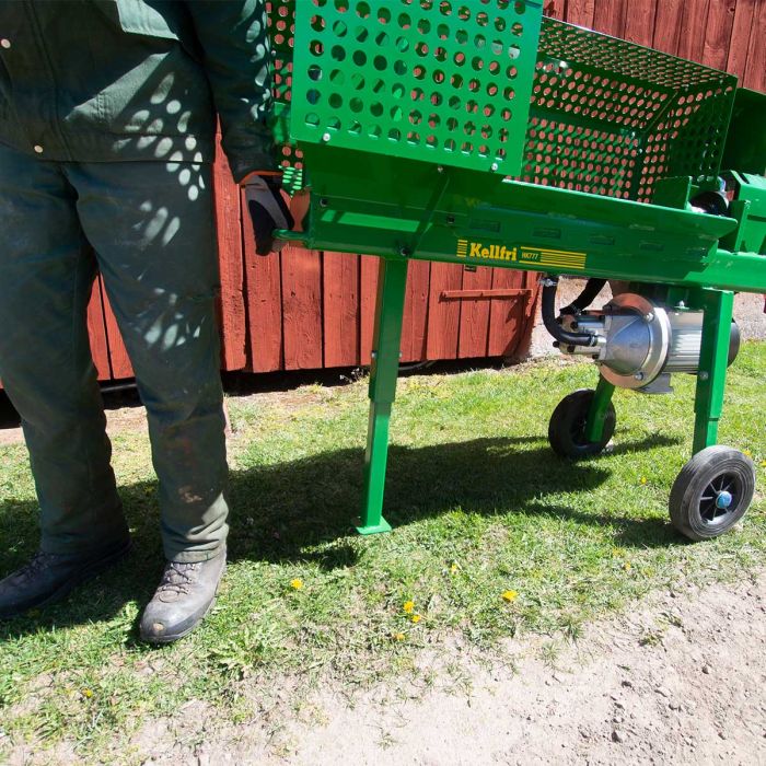 Brændekløver, eldrevet, 7 ton, 70 cm