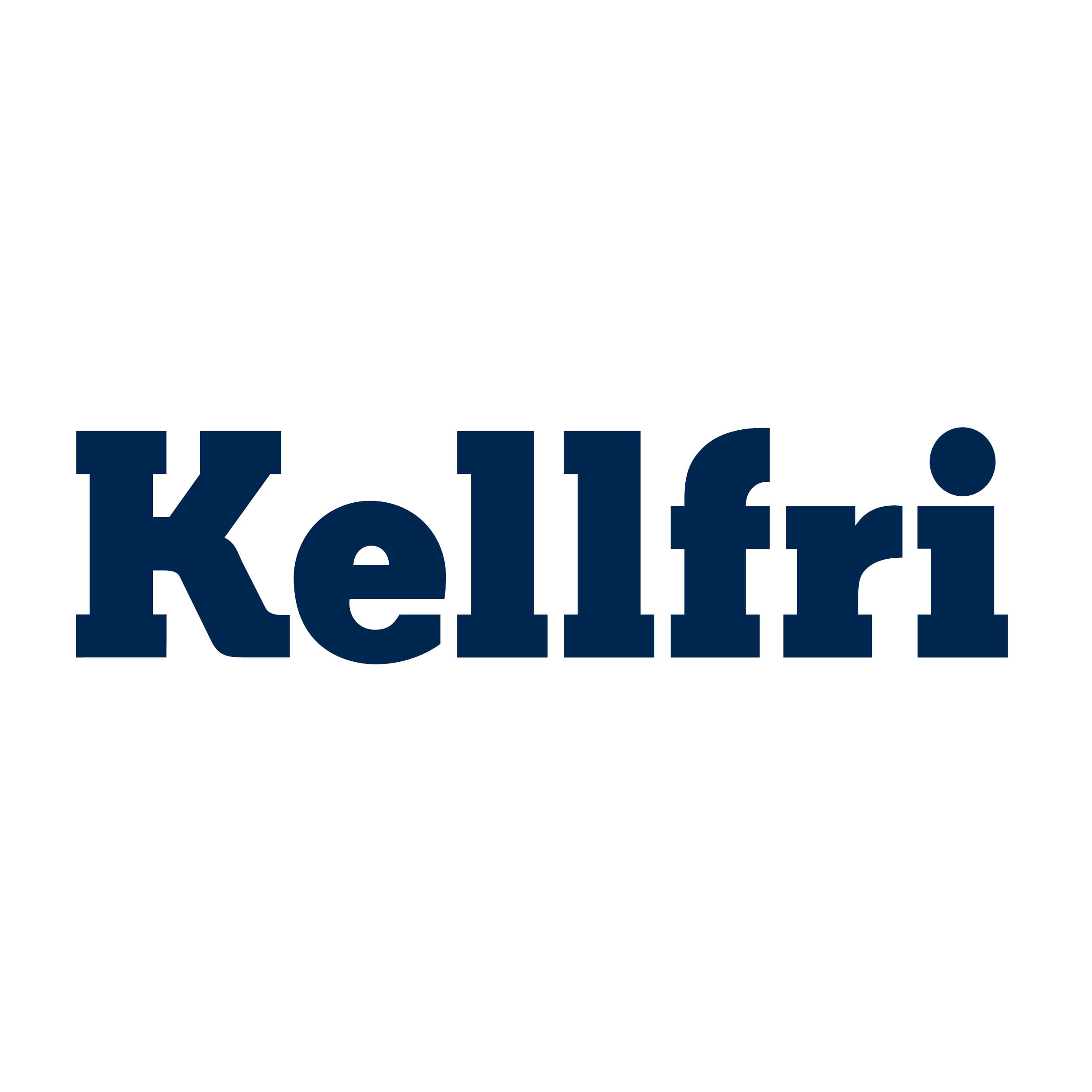 Dekal Kellfri, blå 450 x 120 mm 2019