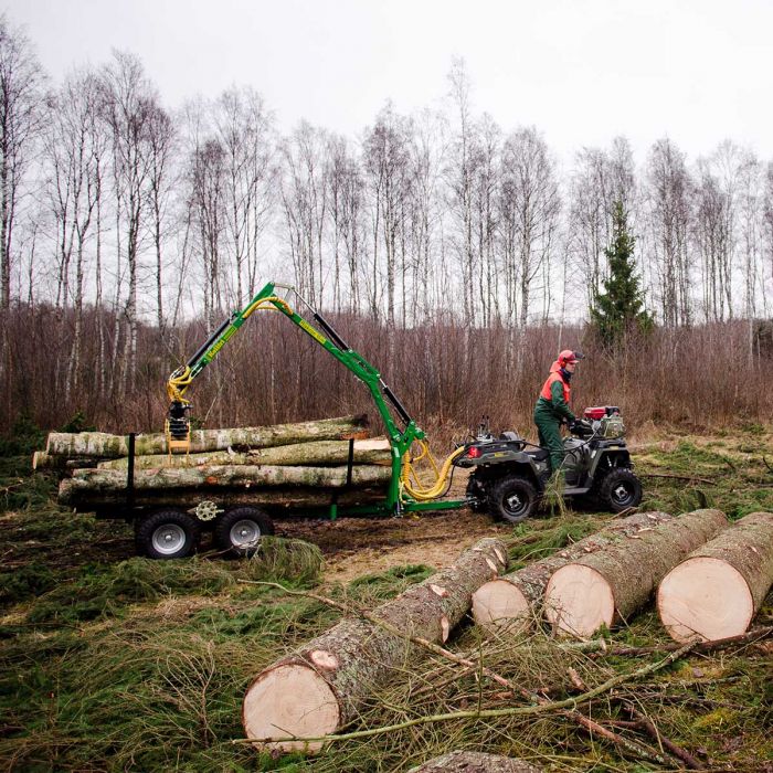 Skovvogn 2 ton, Pakke 10