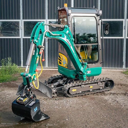 Lovol minigraver 1,8 ton med kabine, hurtigskift S30/180