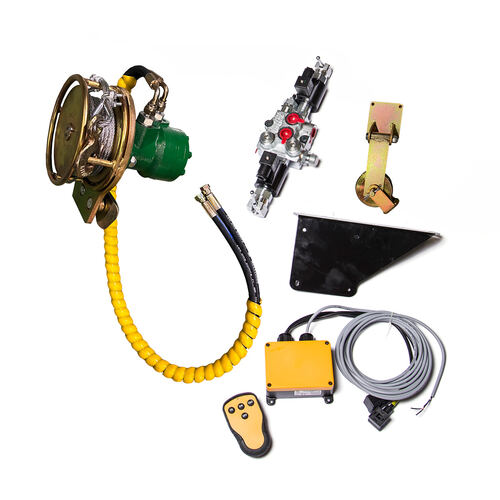Radiostyret hydraulisk spil, 1000 kg ATV-skovkran GL36 & GL42