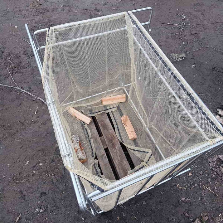 Brændesækkestativ til EU og Hydropallet