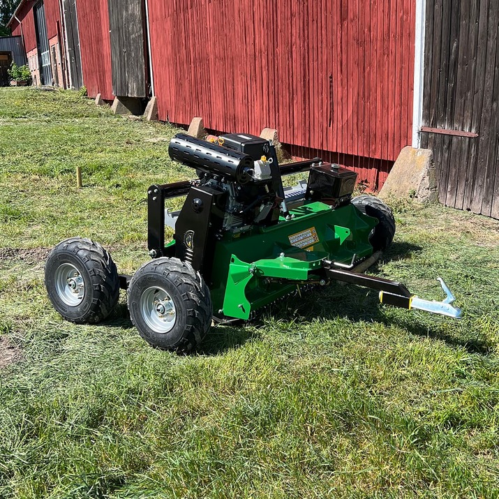 Slagleklipper ATV med bagklap, 1,5 m, 25 hk