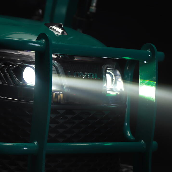 Kompakttraktor Lovol 25 hk med frontlæsser, uden førerhus 