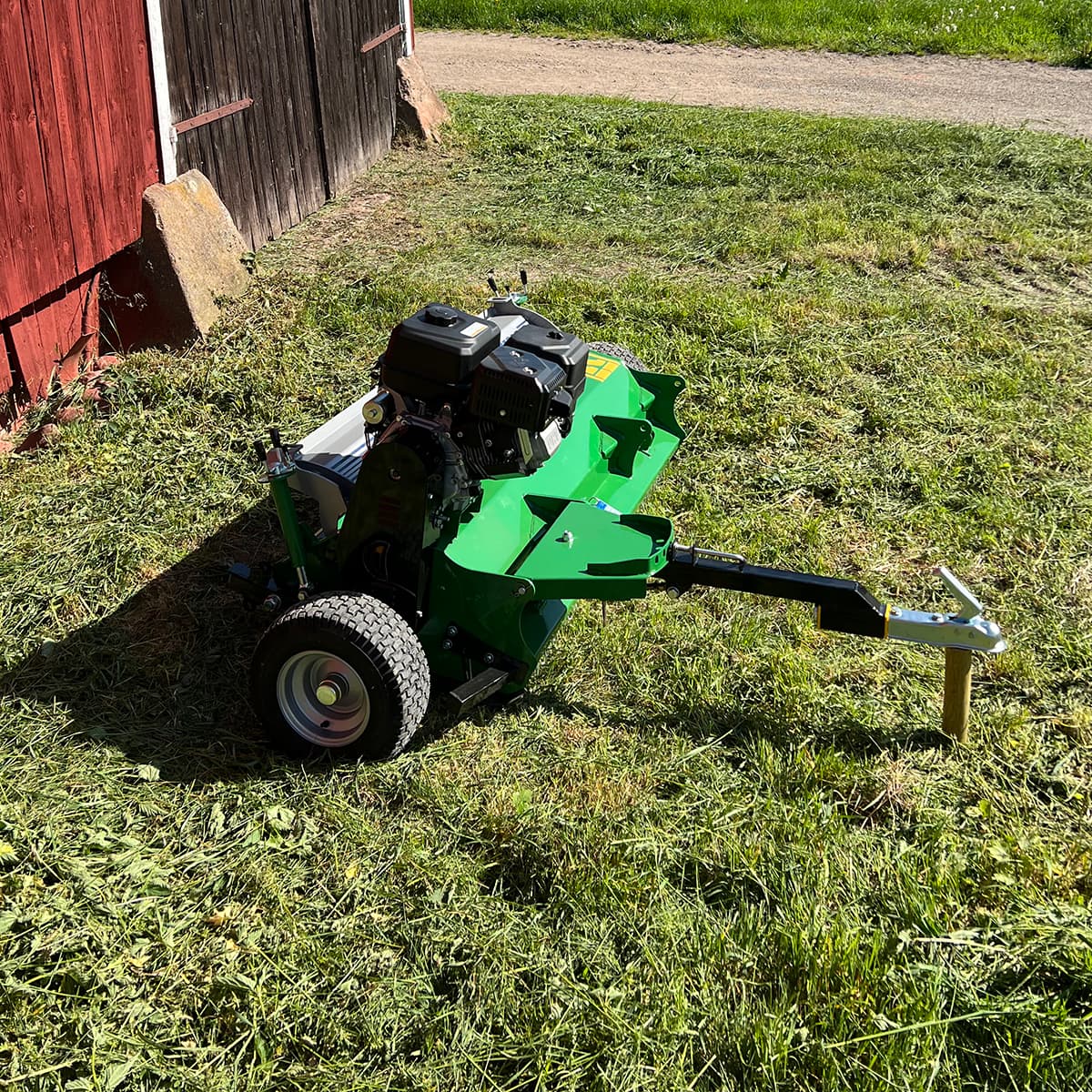 Slagleklipper ATV med bagklap og elstart, 1,5 m, 15 hk