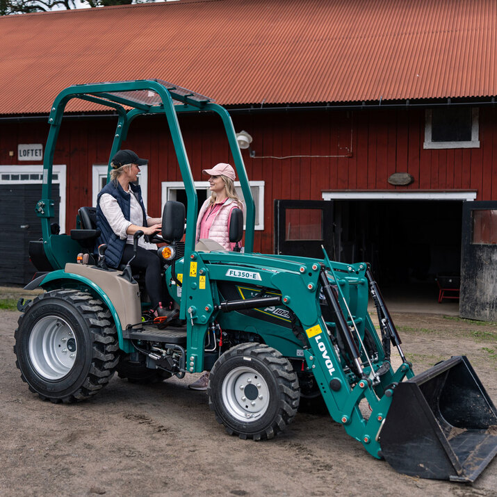Kompakttraktor Lovol 25 hk, uden førerhus