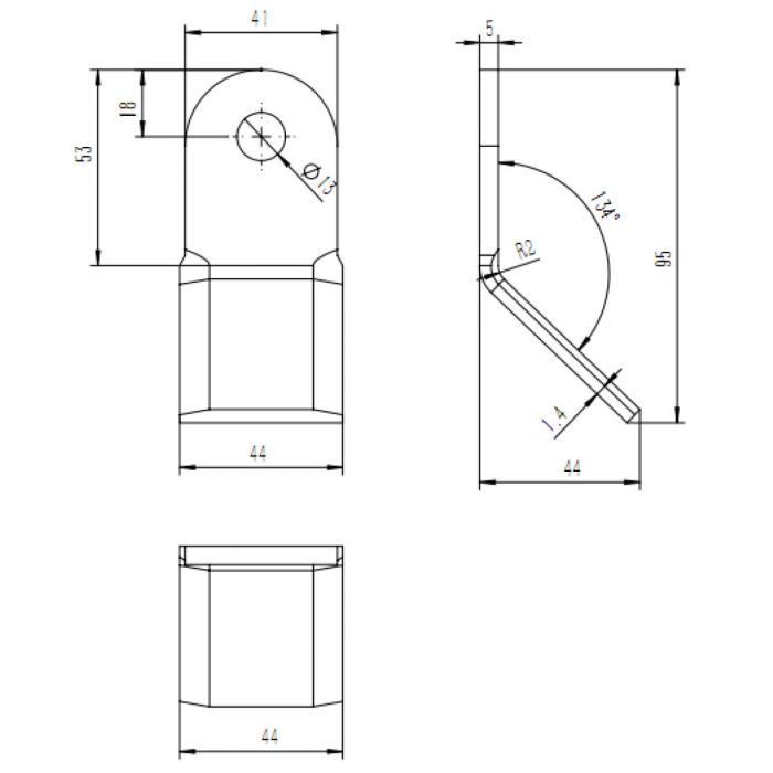 Y-slagler 8 st, til VKMATV120H/150H/150HXL