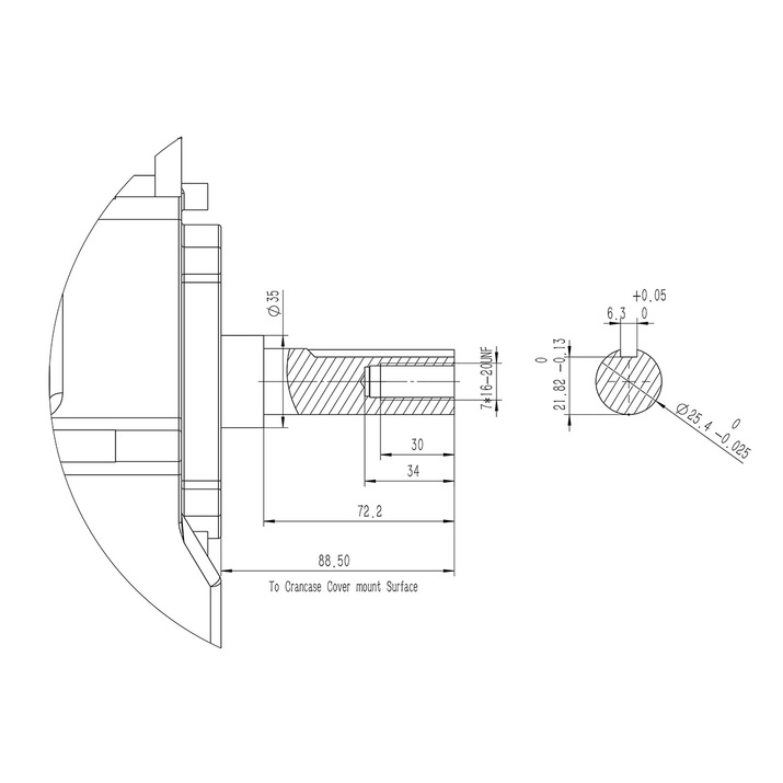Benzin motor 15hk JF420 med elstart