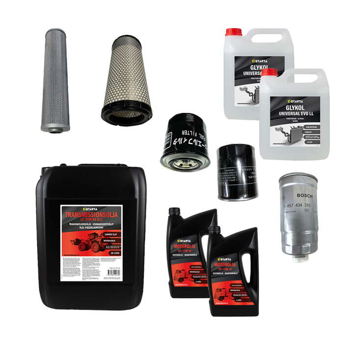 Servicekit til hjullæsser Swekip 1550V 50 timer