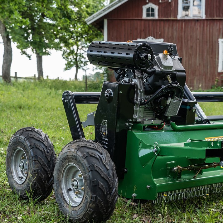 Slagleklipper ATV med bagklap, 1,5 m, 25 hk
