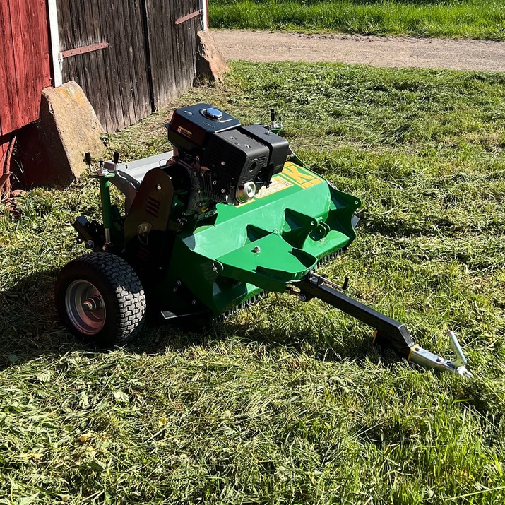 Slagleklipper ATV med bagklap, 1,2 m, 15 hk