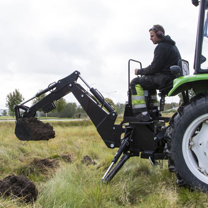 Graveaggregat til traktor 25-50 hk