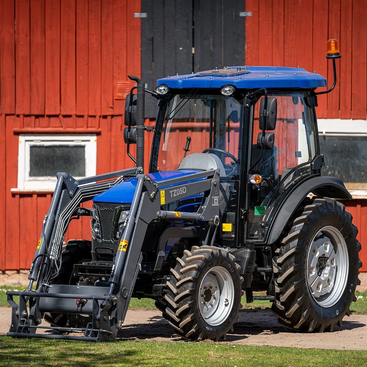 Traktor Lovol 75 hk 4wd med frontlæsser, Stage V