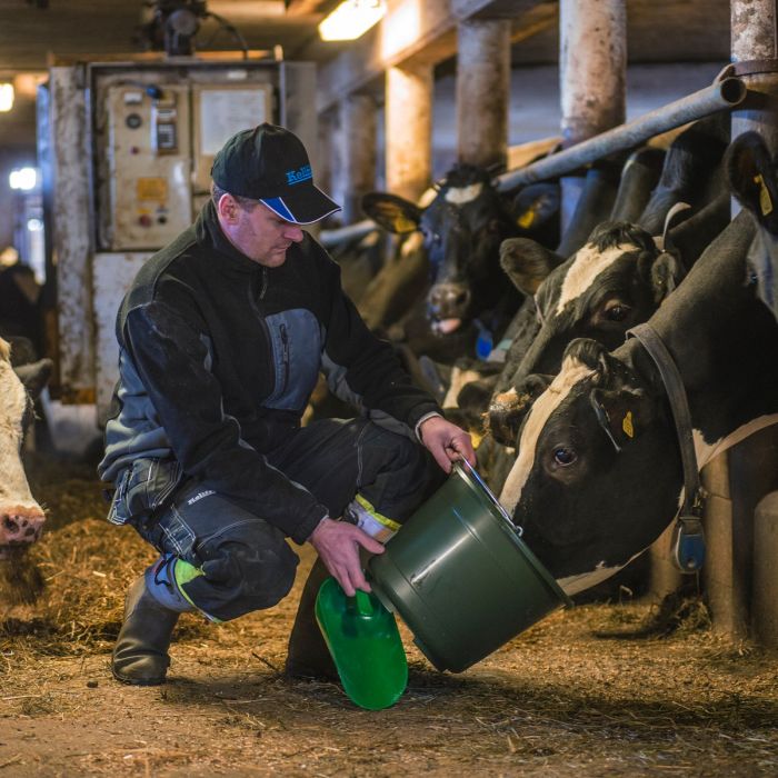 Spand med metalhåndtag 20 l