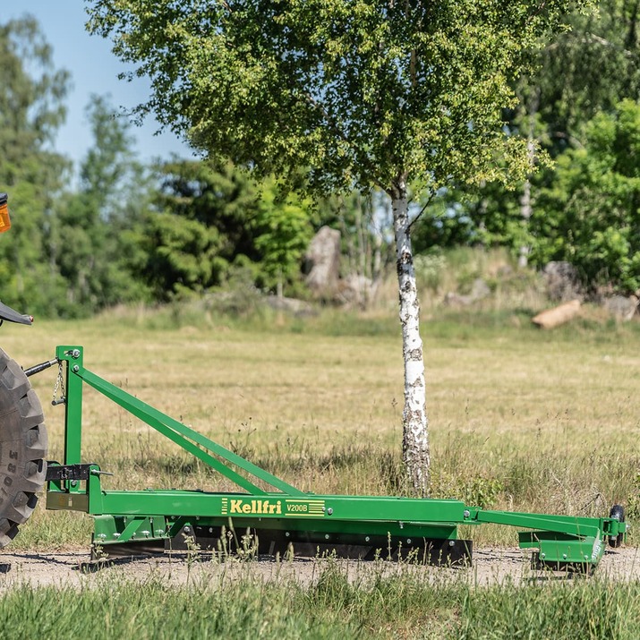 Vejhøvl med to skær 2 m