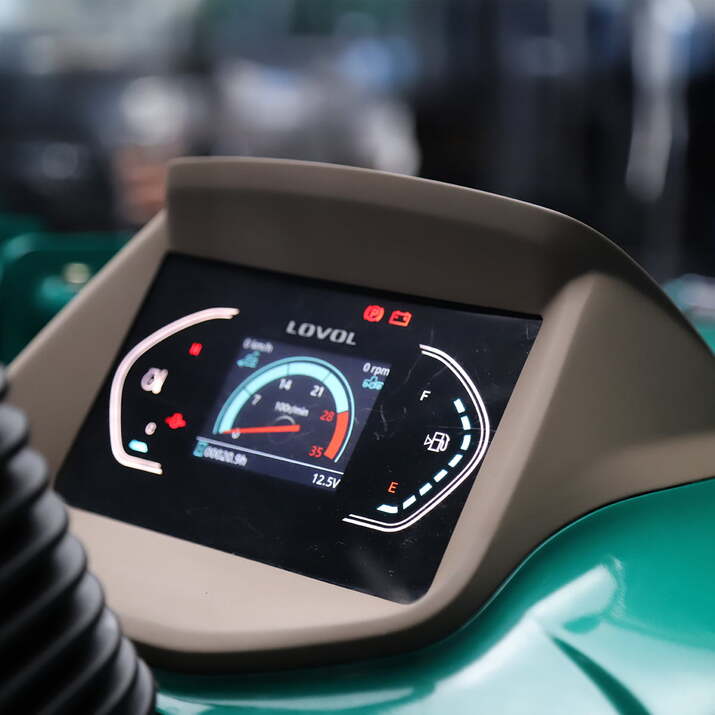 Kompakttraktor Lovol 25 hk med frontlæsser, uden førerhus 