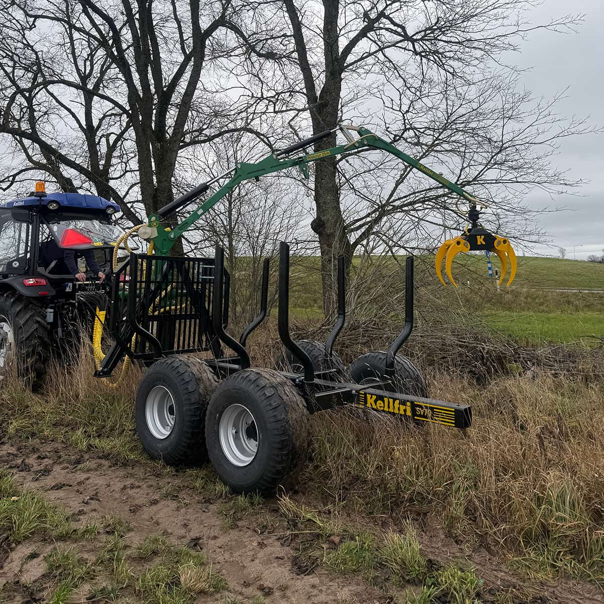 Skovvogn 7 ton, Pakke 1