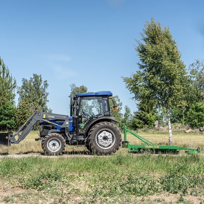 Traktor Lovol 75 hk 4wd med frontlæsser, Stage V