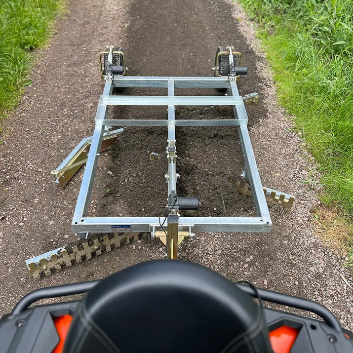 Vejhøvl ATV 3-stål med elektrisk høj- og sænkbarfuktion