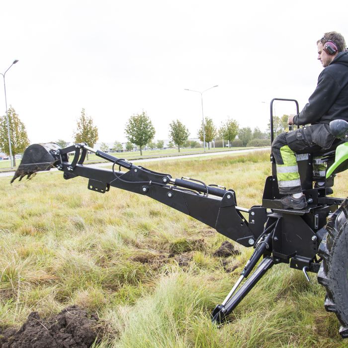 Graveaggregat til traktor 25-50 hk