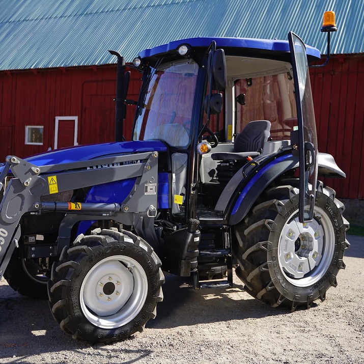 Traktor Lovol 50 hk 4wd med frontlæsser, Stage V