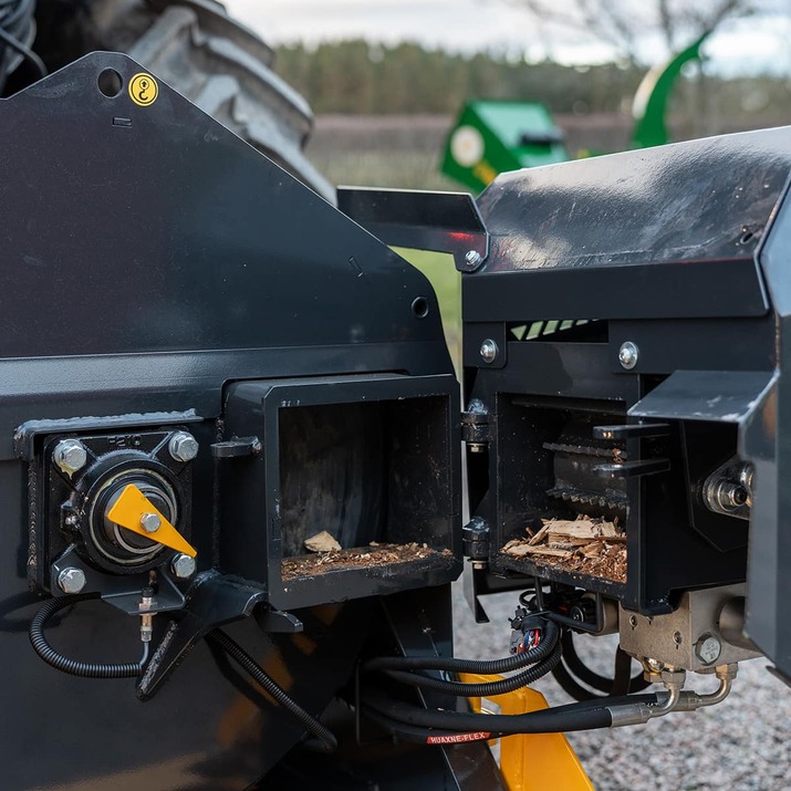 Flishugger 150, med hydraulisk indføring