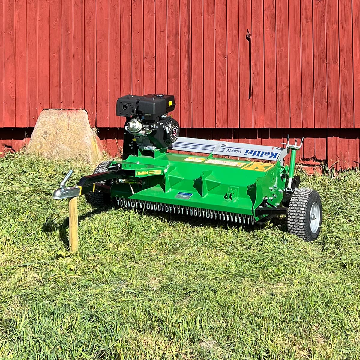 Slagleklipper ATV med bagklap, 1,2 m, 15 hk