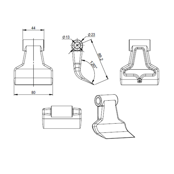 Hammerslagle 80 mm/480 g