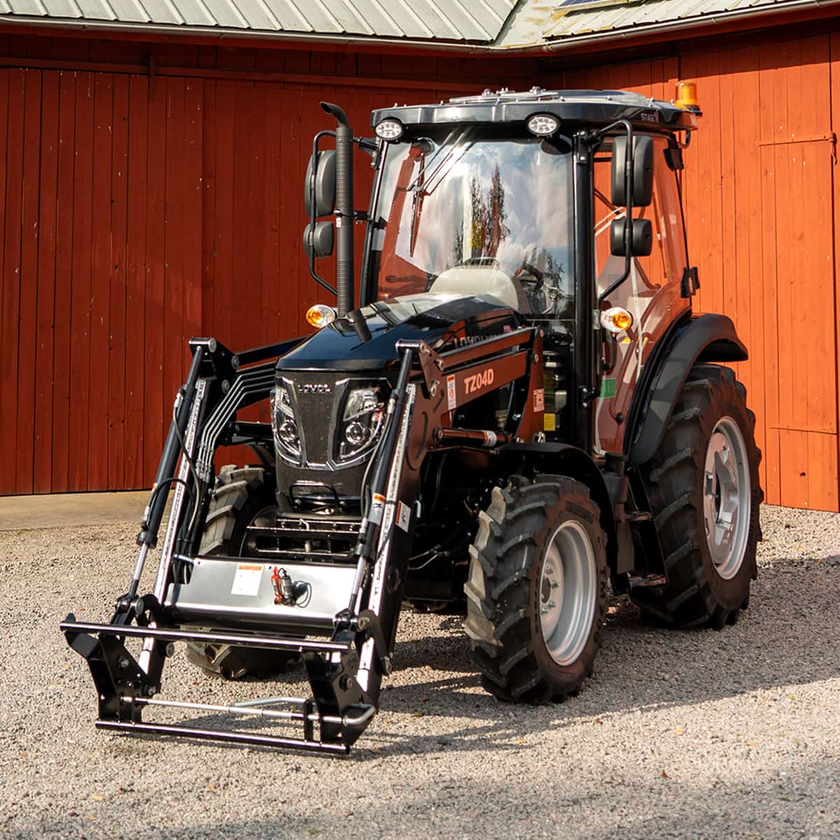 Traktor Lovol 55 hk PRO 4WD med frontlæsser, Stage V