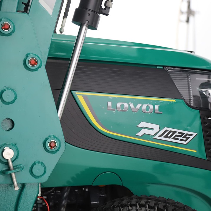 Kompakttraktor Lovol 25 hk med frontlæsser, uden førerhus 