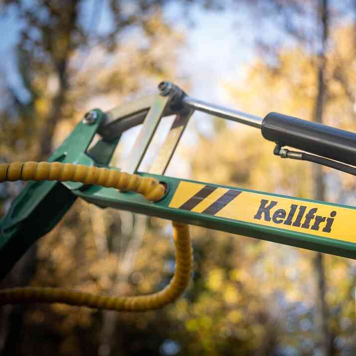 Skovvogn ATV 3 ton, med kran 4,2 m