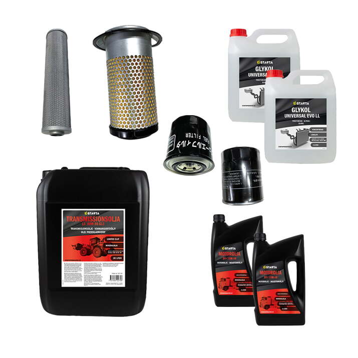 Servicekit til hjullæsser Swekip 1025V 50 timer