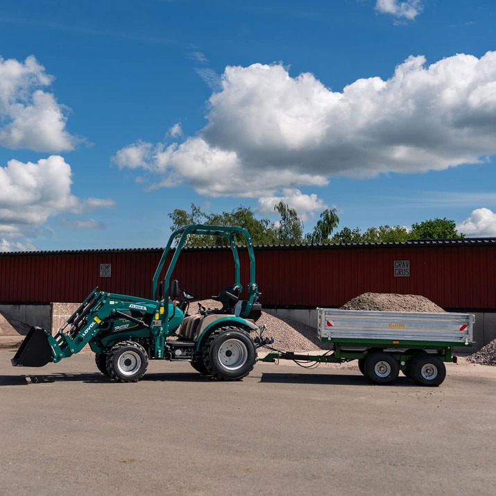 Tipvogn 2,5 ton, galvaniseret