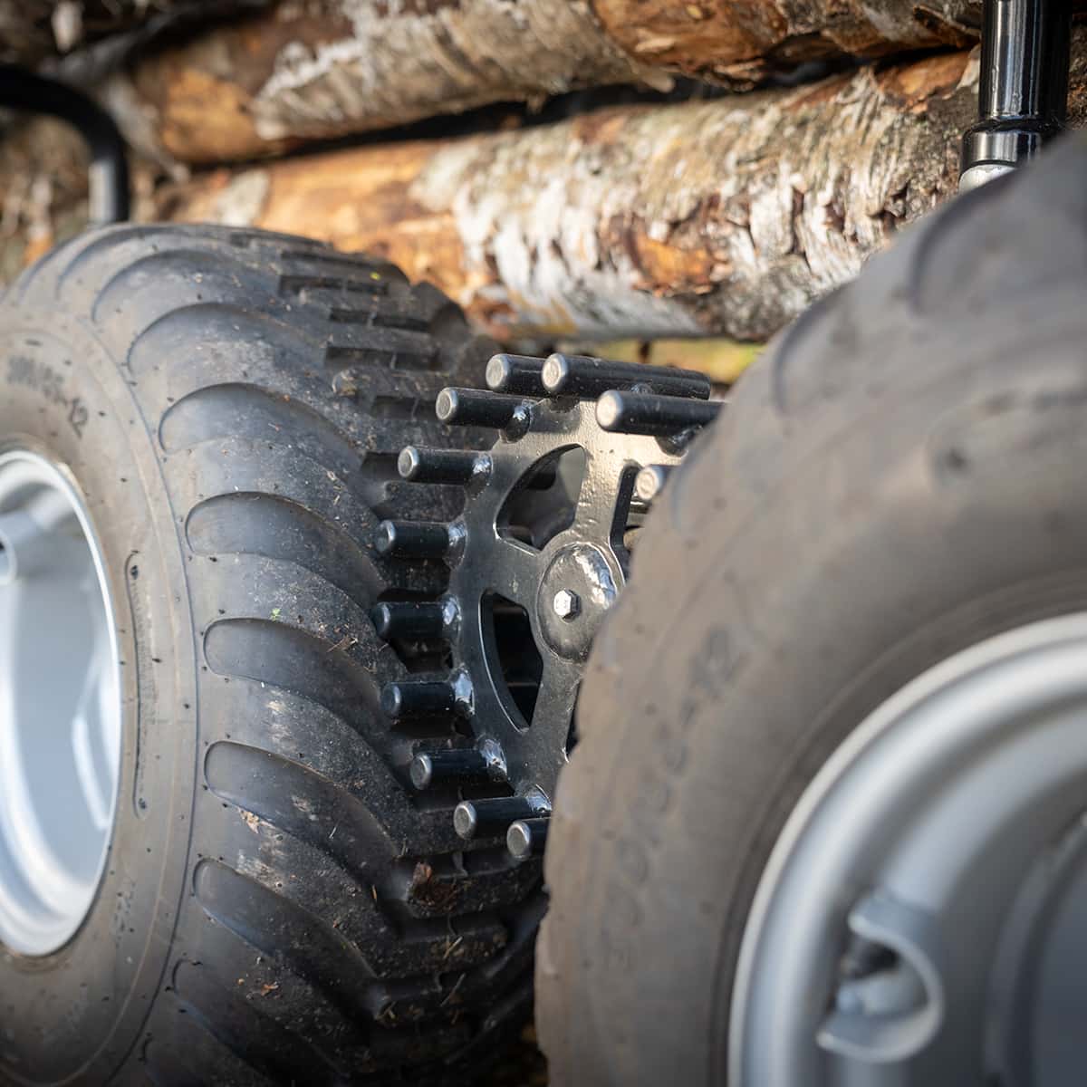 Skovvogn ATV 3 ton, med kran 4,2 m