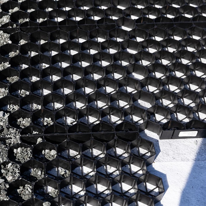 Jordarmering plastikflise 1 m²