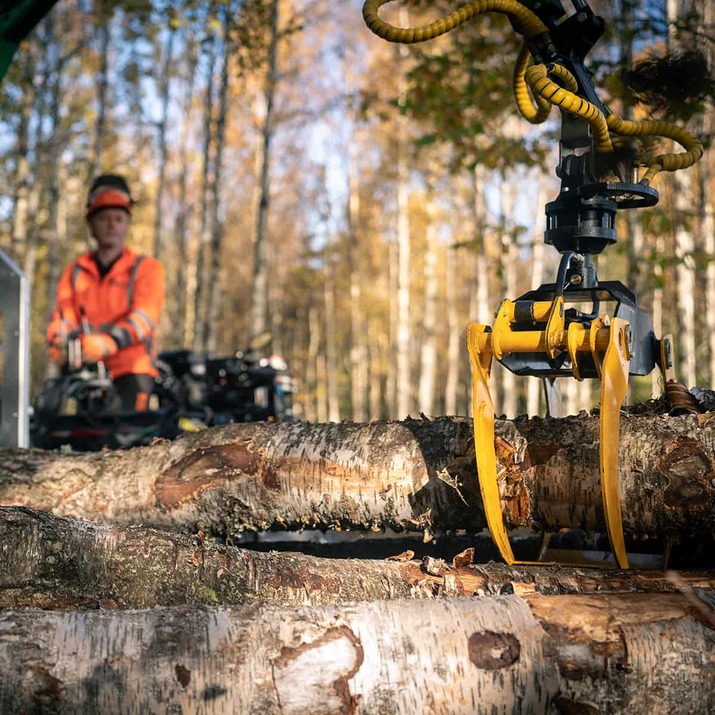 Skovvogn ATV 3 ton, med kran 4,2 m