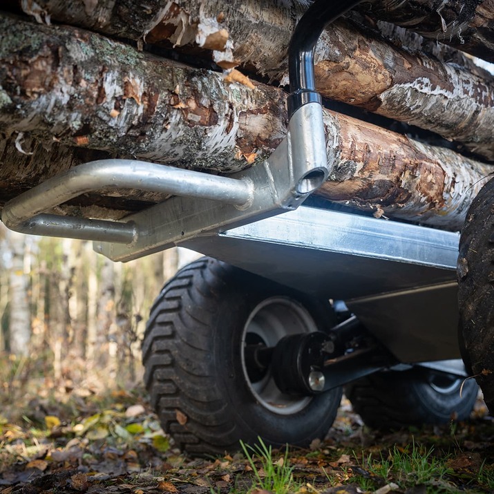 Skovvogn ATV 3 ton, med kran 4,2 m