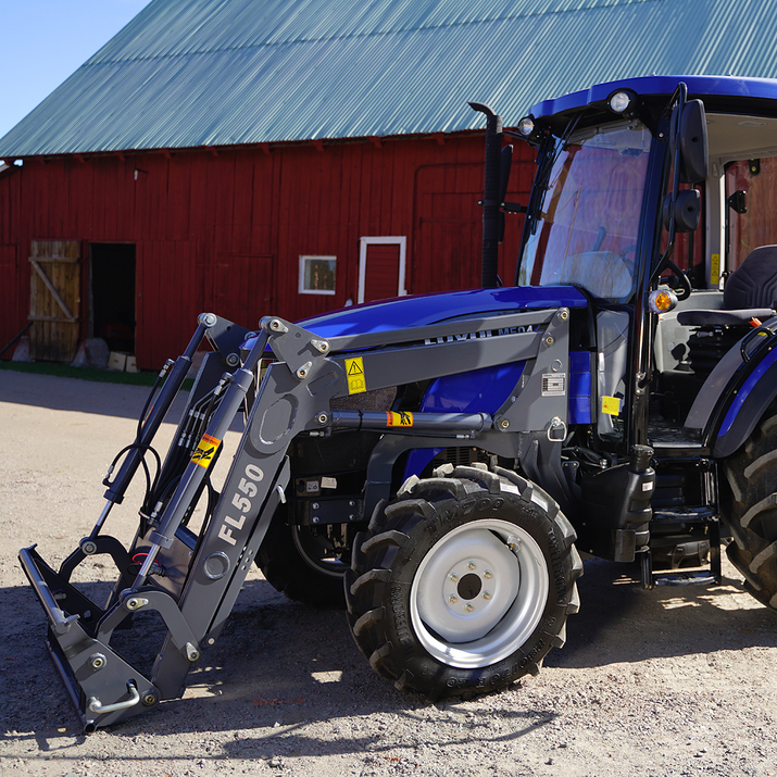 Traktor Lovol 50 hk 4wd med frontlæsser, Stage V