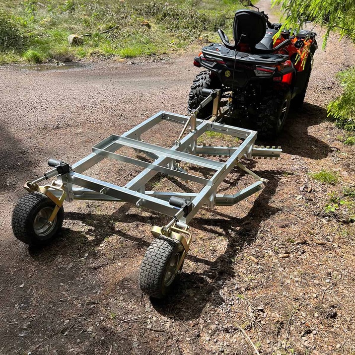 Vejhøvl ATV 3-stål med elektrisk høj- og sænkbarfuktion