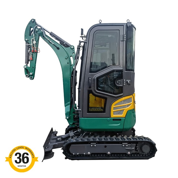 Lovol minigraver 1,8 ton med kabine, Stage V
