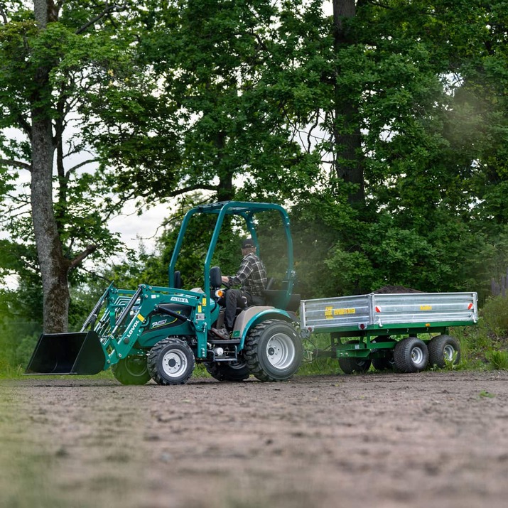 Tipvogn 2,5 ton, galvaniseret