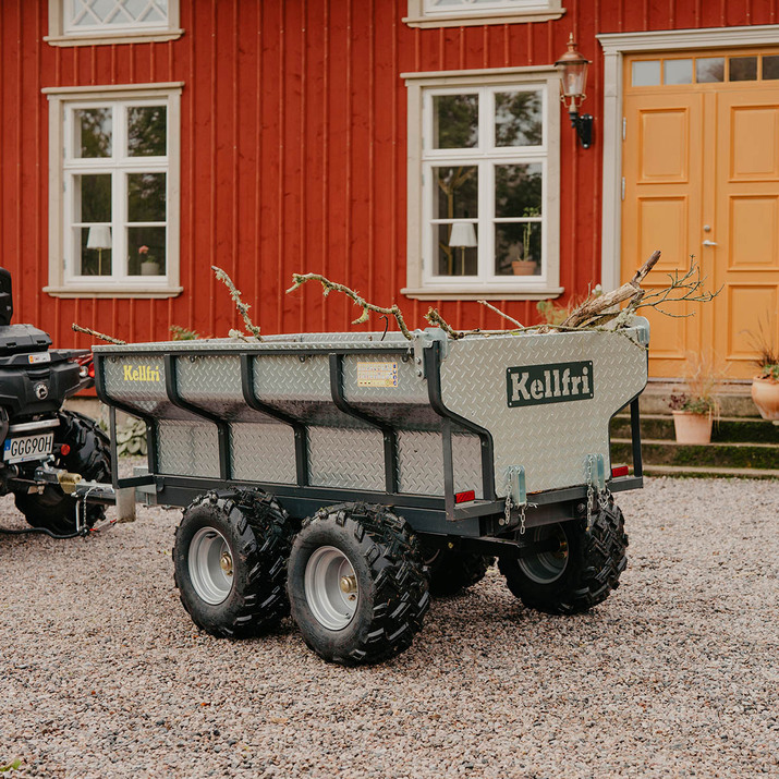 Tipvogn ATV 1.420 kg med elhydraulisk tipning