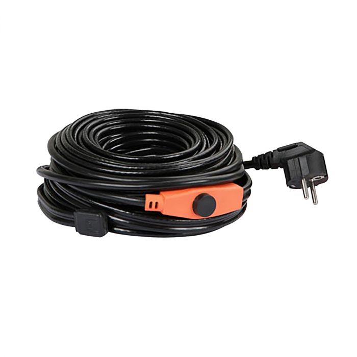 Varmekabel med termostat 230 V, 4 m