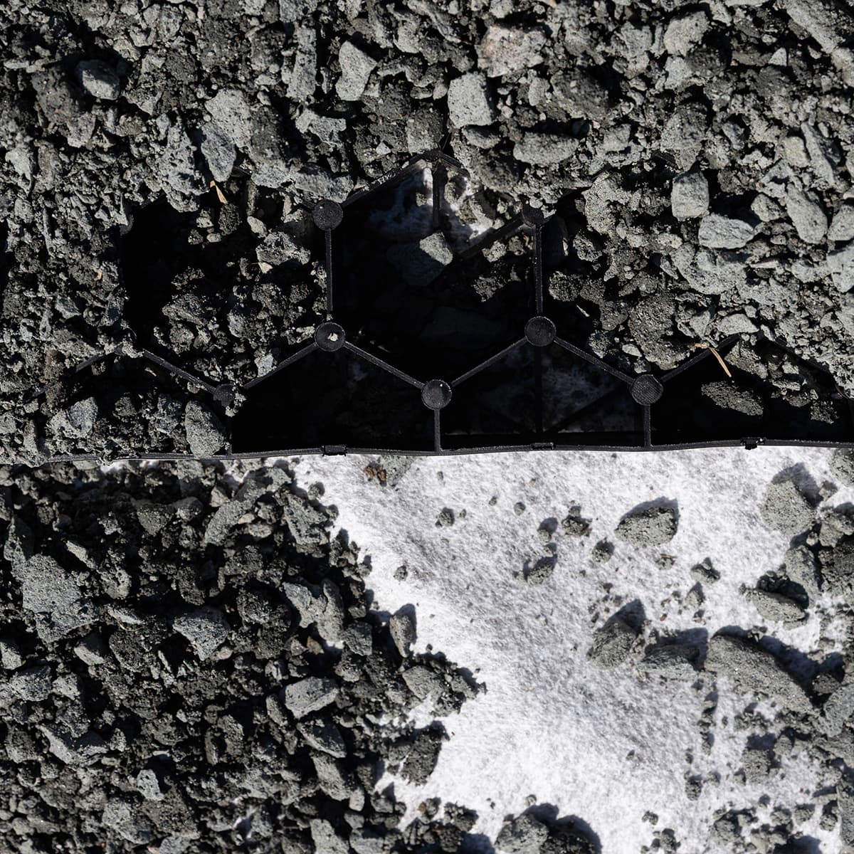 Jordarmering plastikflise 1 m²