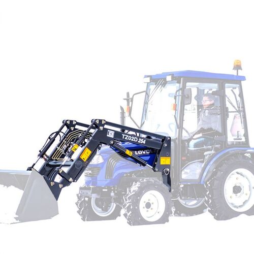 Frontlæsser til traktor T254H, inkl. betjeningsventiler